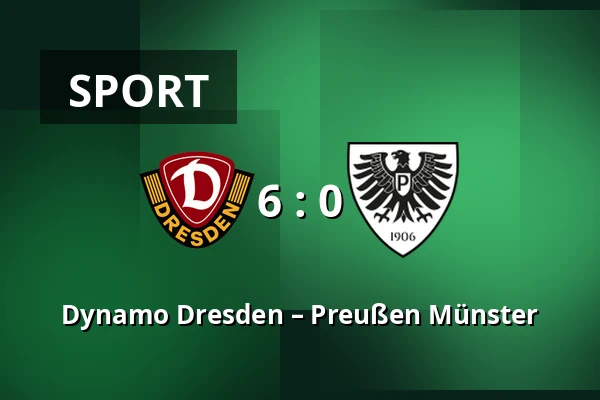 Dynamo Dresden – Preußen Münster — Rudolf-Harbig-Stadion, Dresden