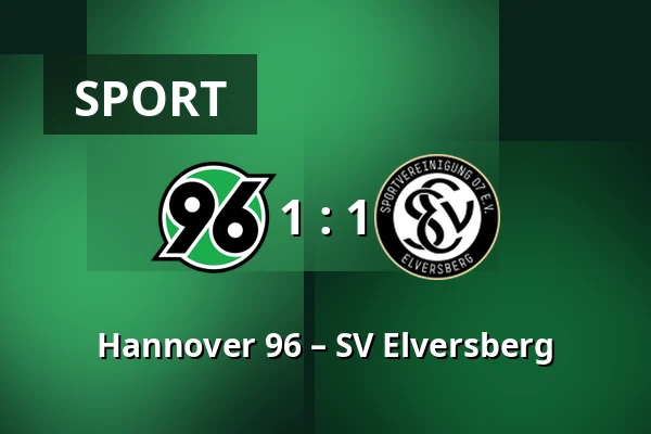 Hannover 96 – SV Elversberg — Heinz von Heiden Arena, Hannover