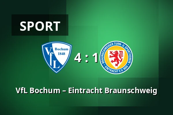 VfL Bochum – Eintracht Braunschweig — Vonovia Ruhrstadion, Bochum