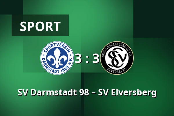 SV Darmstadt 98 – SV Elversberg — Merck-Stadion am Bollenfalltor, Darmstadt