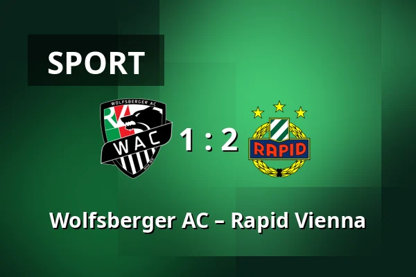 Wolfsberger AC – Rapid Vienna — Lavanttal-Arena, Wolfsberg