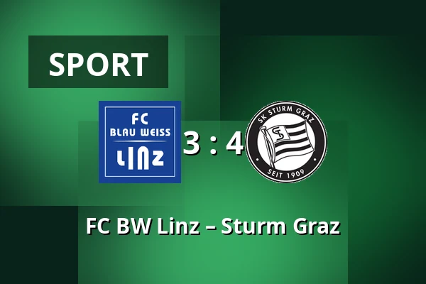FC BW Linz – Sturm Graz — Hofmann Personal Stadion, Linz