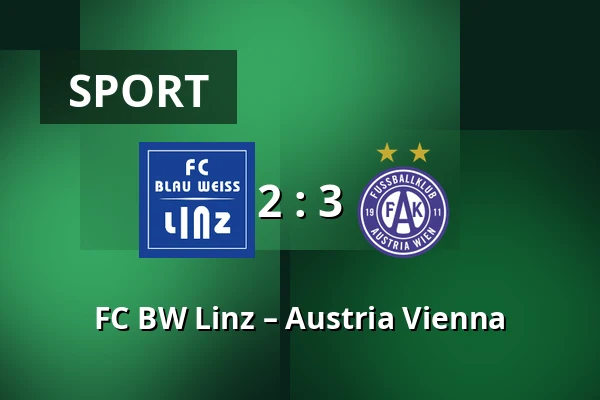 FC BW Linz – Austria Vienna — Hofmann Personal Stadion, Linz