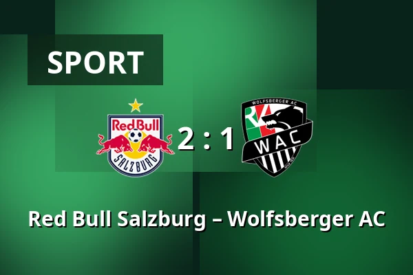 Red Bull Salzburg – Wolfsberger AC — Red Bull Arena, Salzburg