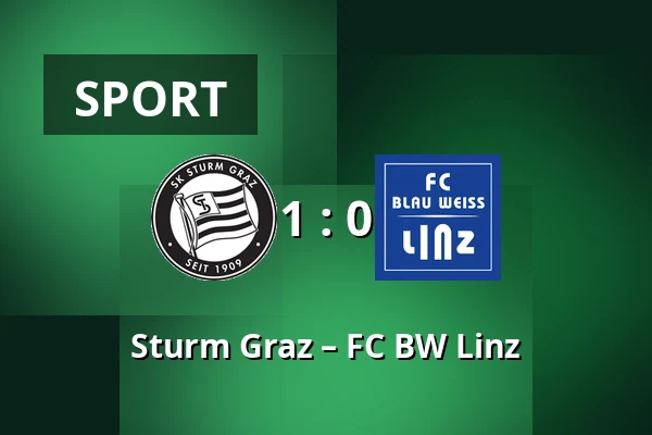 Sturm Graz – FC BW Linz — Merkur-Arena, Graz