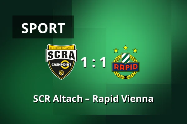 SCR Altach – Rapid Vienna — Cashpoint-Arena, Altach