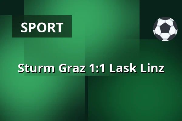 Sturm Graz – Lask Linz — Merkur-Arena, Graz
