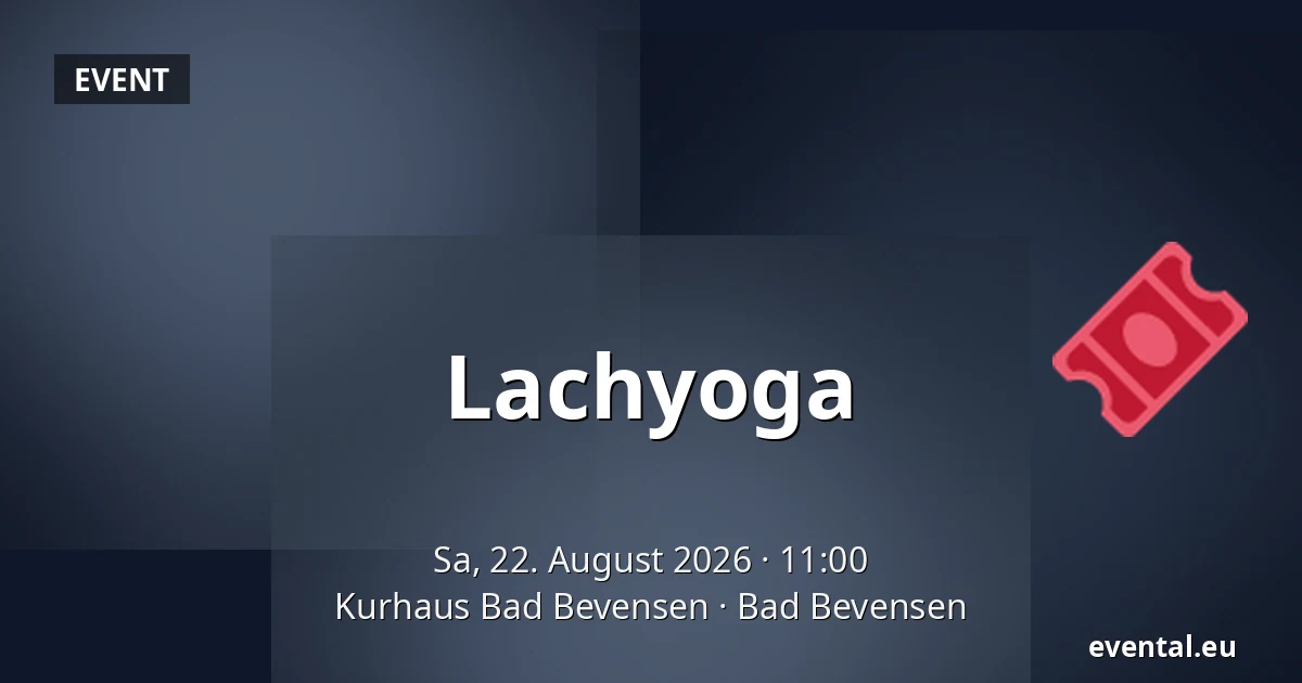 Lachyoga — Kurhaus Bad Bevensen, Bad Bevensen