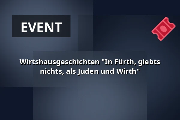 Wirtshausgeschichten "In Fürth, giebts nichts, als Juden und Wirth" — Gauklerbrunnen, Fürth