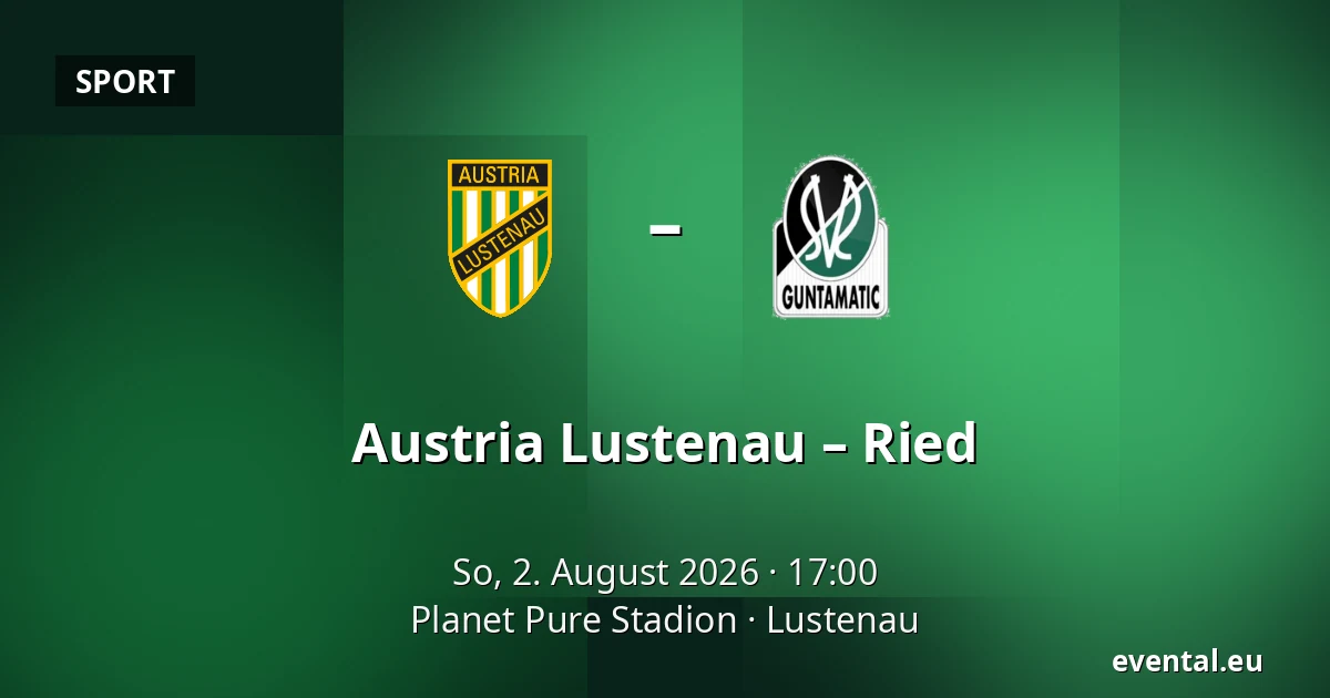 Austria Lustenau – Ried — Planet Pure Stadion, Lustenau