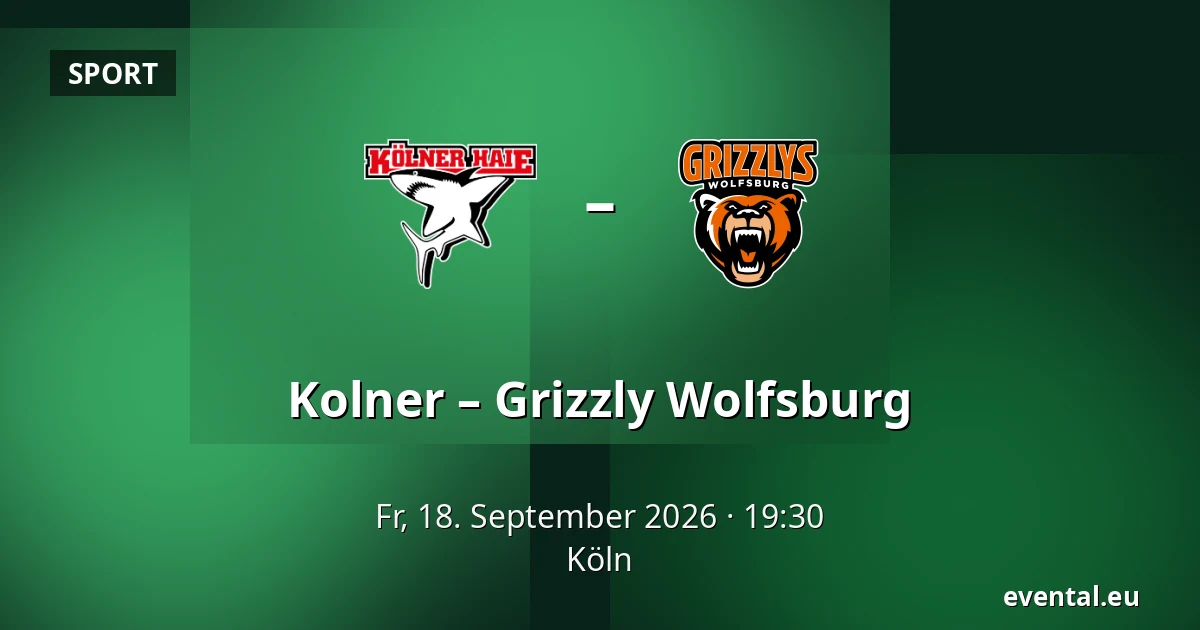 Kolner – Grizzly Wolfsburg — Köln