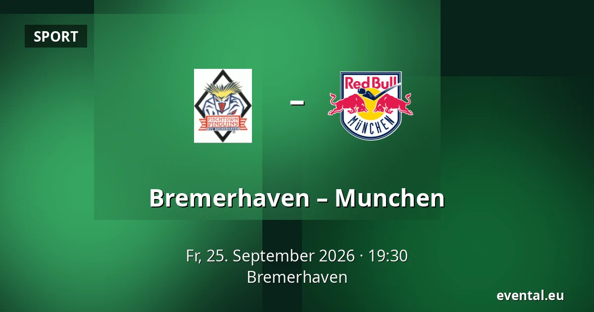 Bremerhaven – Munchen — Bremerhaven