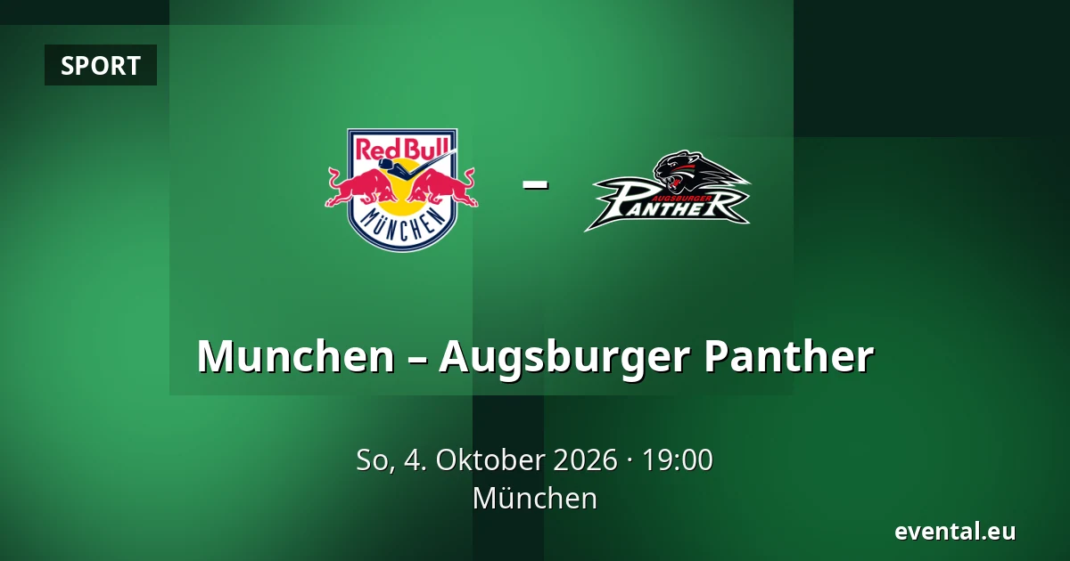 Munchen – Augsburger Panther — München