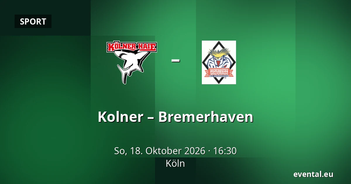 Kolner – Bremerhaven — Köln