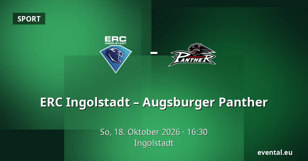 ERC Ingolstadt – Augsburger Panther — Ingolstadt