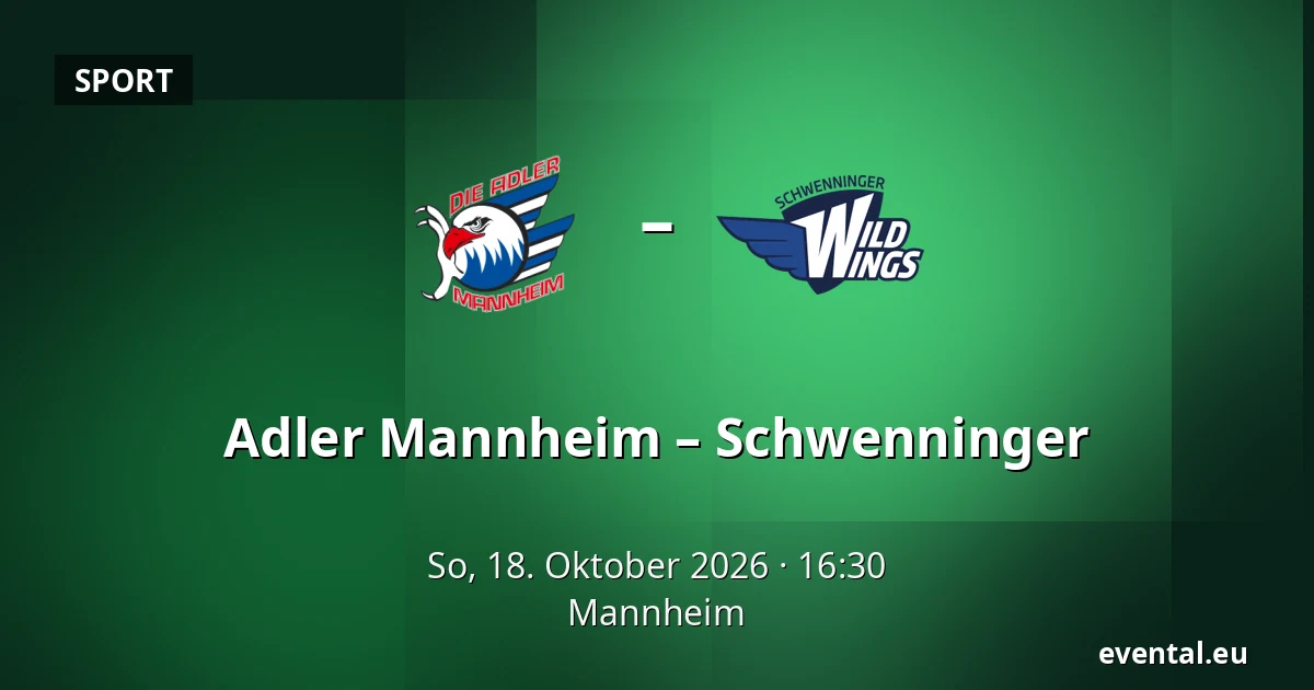 Adler Mannheim – Schwenninger — Mannheim