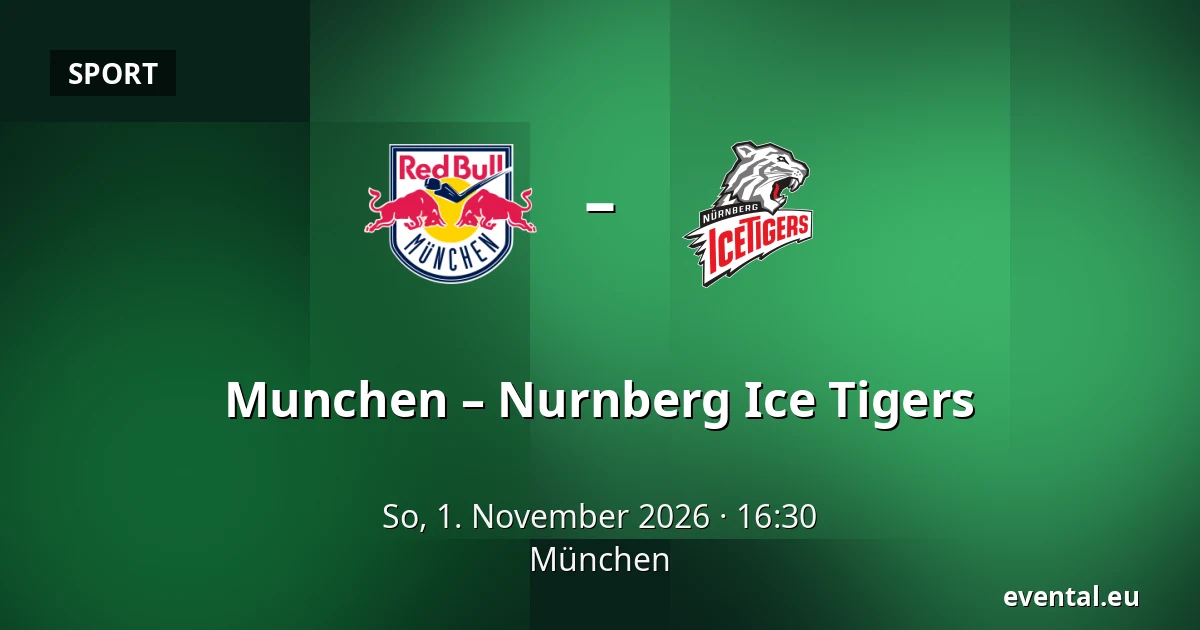 Munchen – Nurnberg Ice Tigers — München