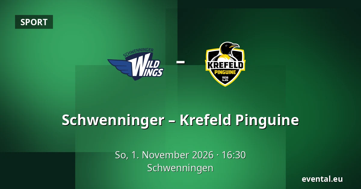 Schwenninger – Krefeld Pinguine — Schwenningen