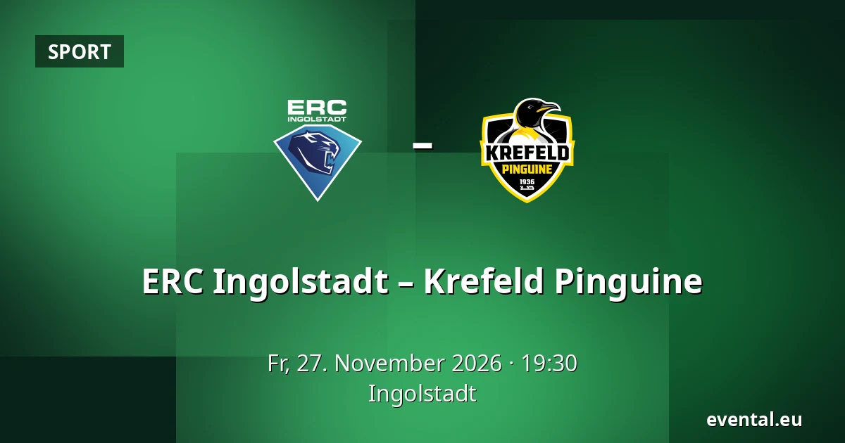 ERC Ingolstadt – Krefeld Pinguine — Ingolstadt