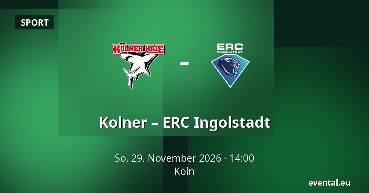 Kolner – ERC Ingolstadt — Köln