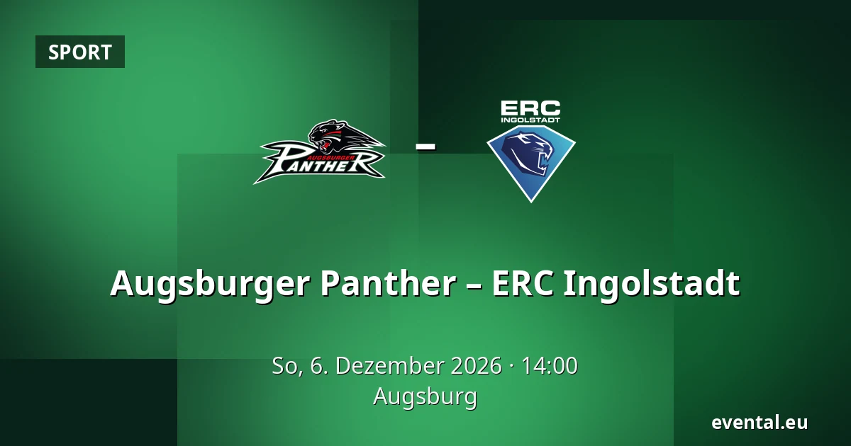Augsburger Panther – ERC Ingolstadt — Augsburg