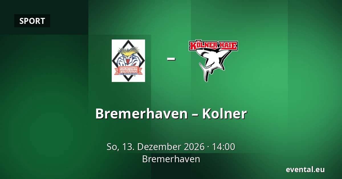 Bremerhaven – Kolner — Bremerhaven