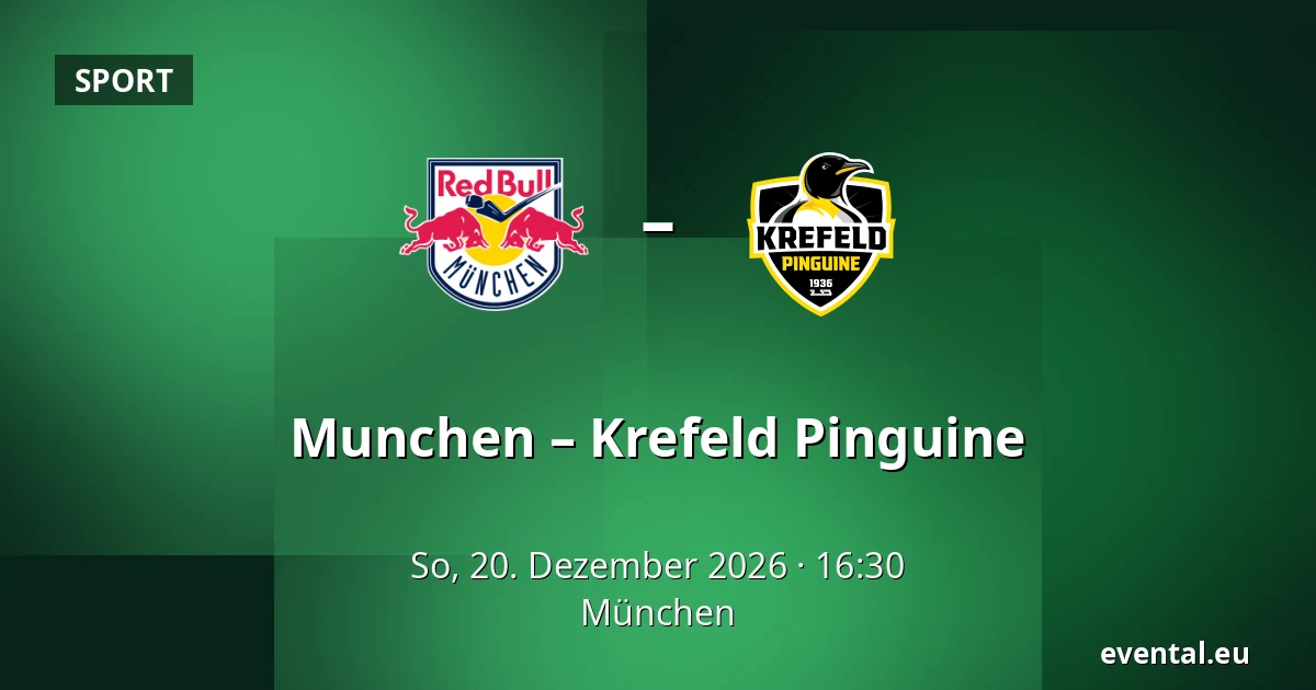Munchen – Krefeld Pinguine — München