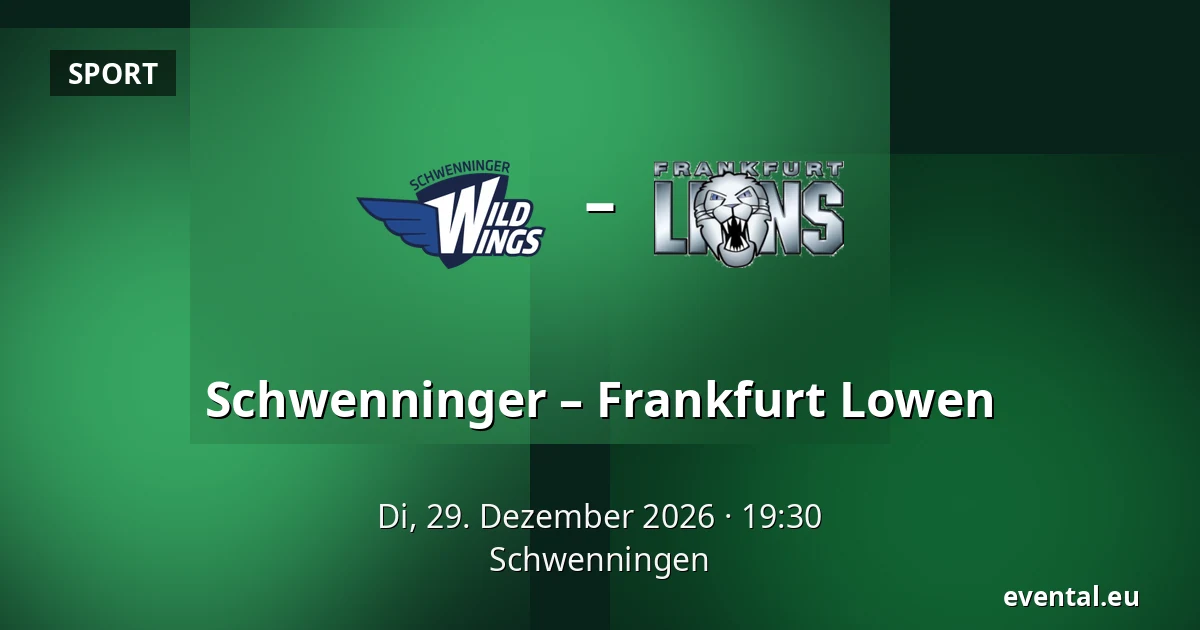 Schwenninger – Frankfurt Lowen — Schwenningen