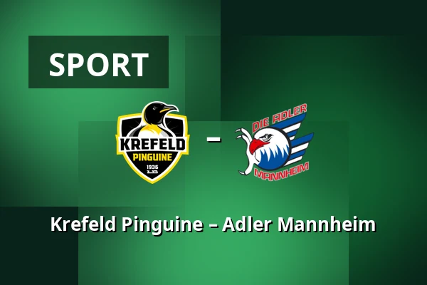 Krefeld Pinguine – Adler Mannheim — König Palast, Krefeld