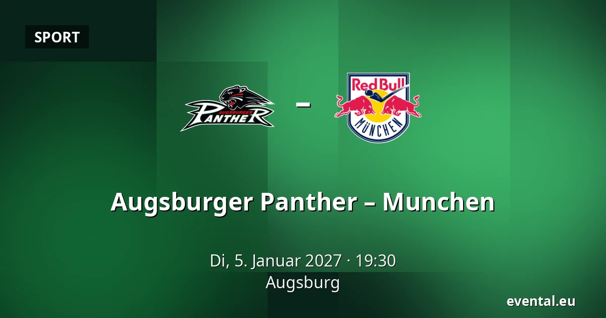Augsburger Panther – Munchen — Augsburg
