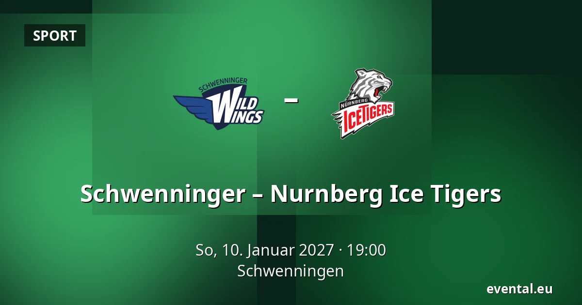 Schwenninger – Nurnberg Ice Tigers — Schwenningen
