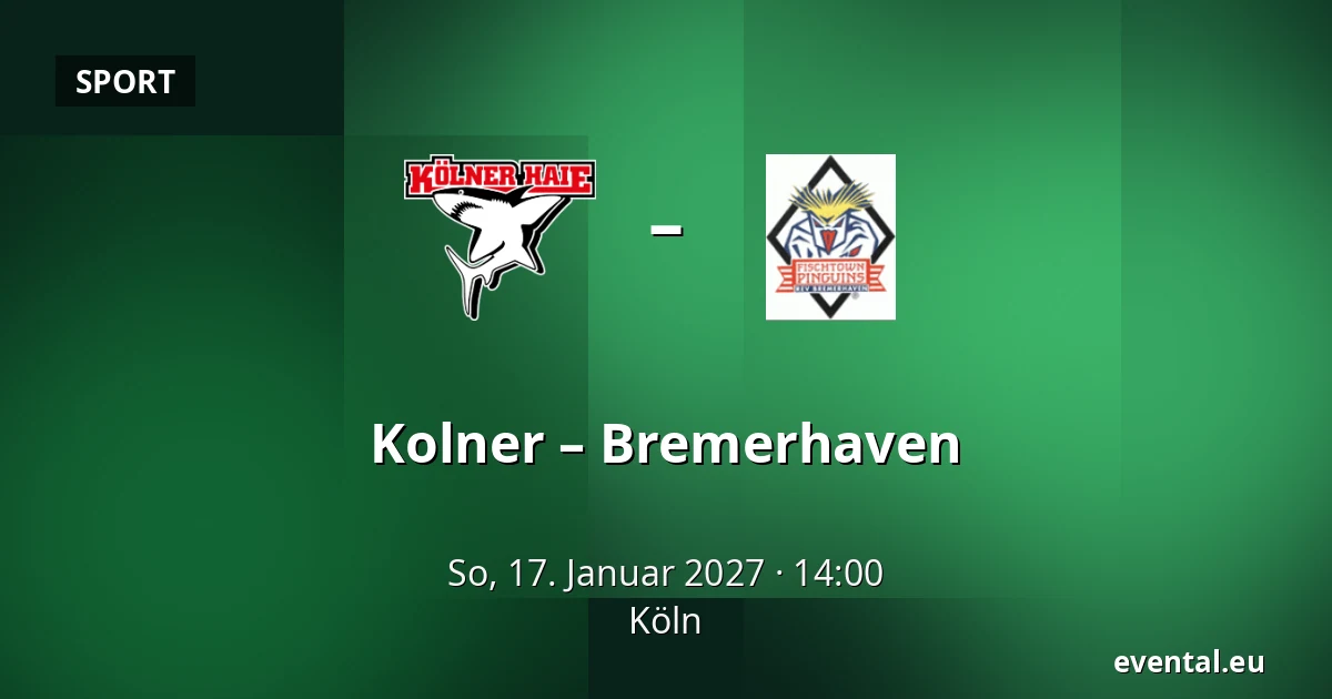 Kolner – Bremerhaven — Köln
