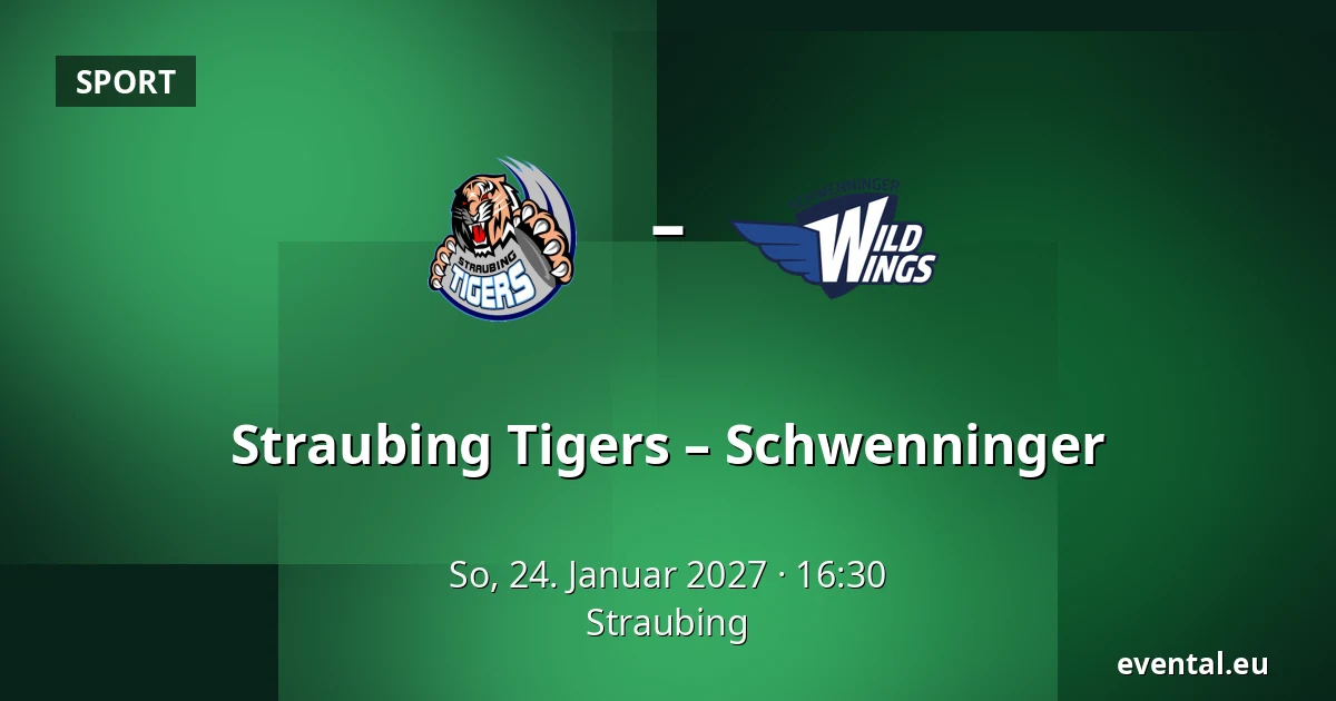 Straubing Tigers – Schwenninger — Straubing