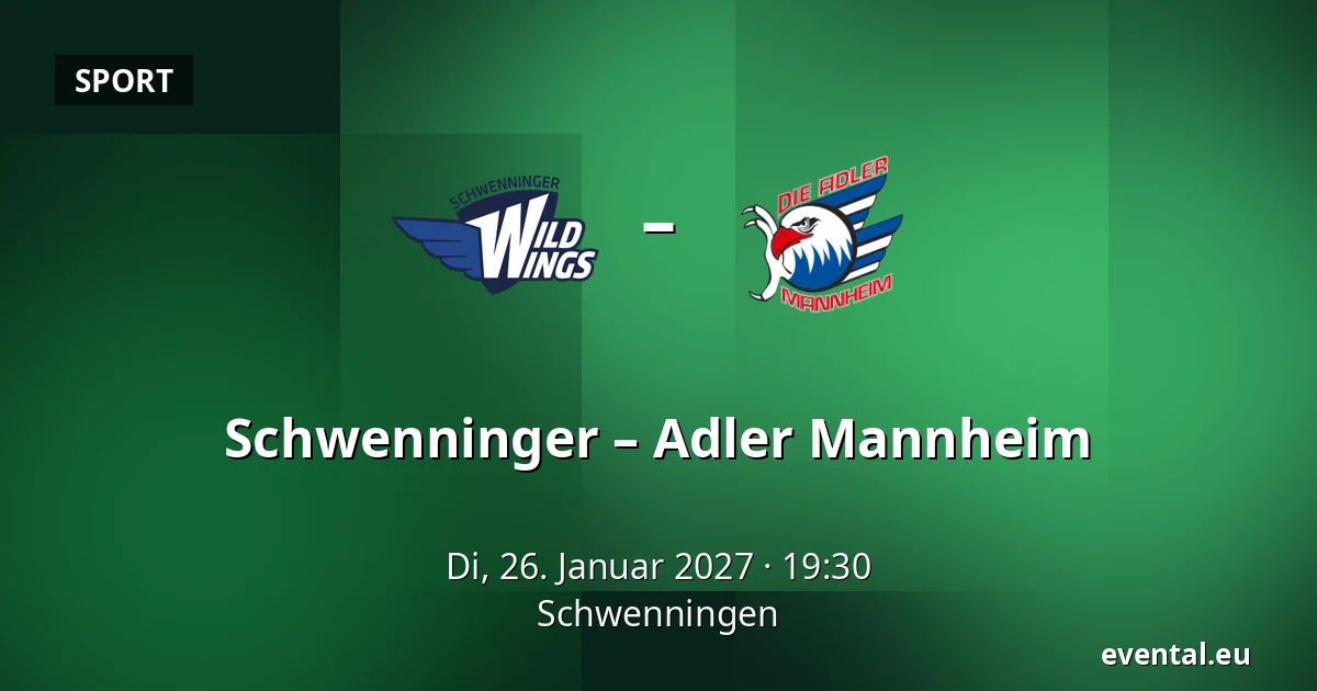 Schwenninger – Adler Mannheim — Schwenningen