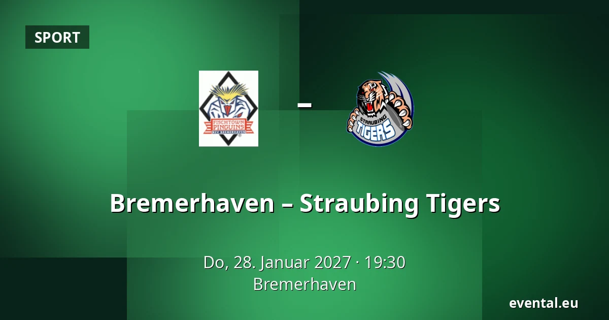 Bremerhaven – Straubing Tigers — Bremerhaven