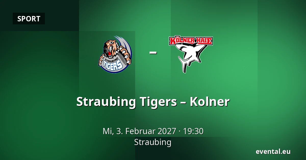 Straubing Tigers – Kolner — Straubing