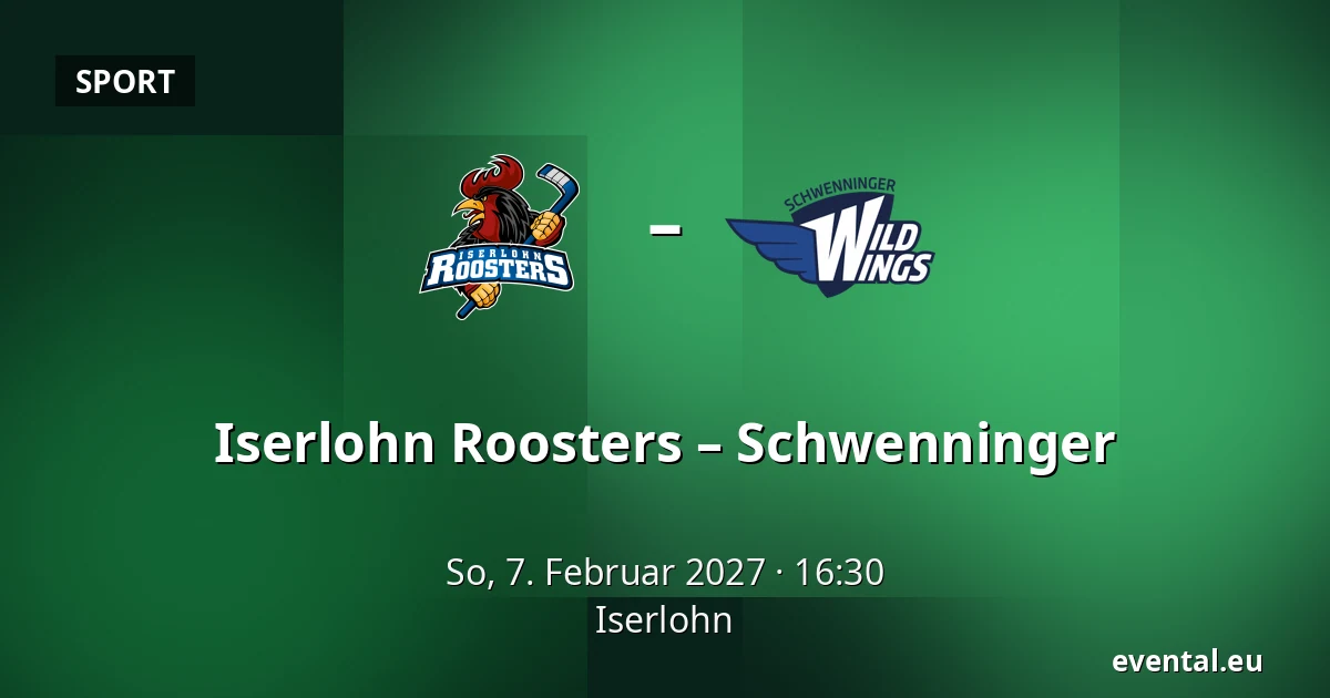 Iserlohn Roosters – Schwenninger — Iserlohn