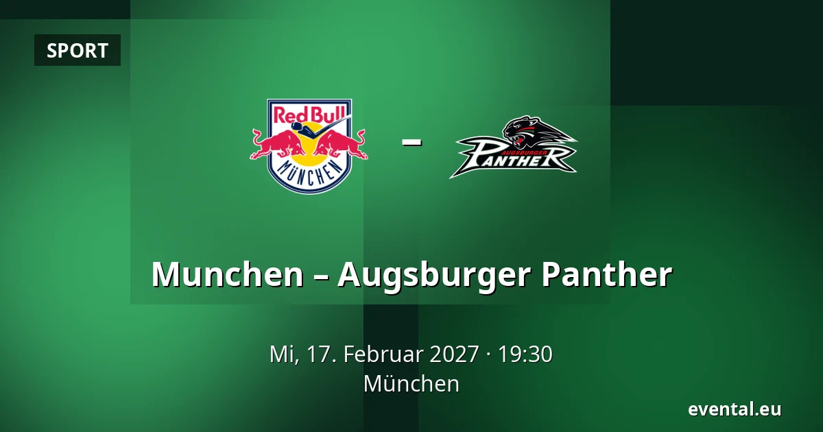 Munchen – Augsburger Panther — München