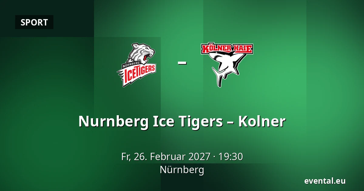 Nurnberg Ice Tigers – Kolner — Nürnberg