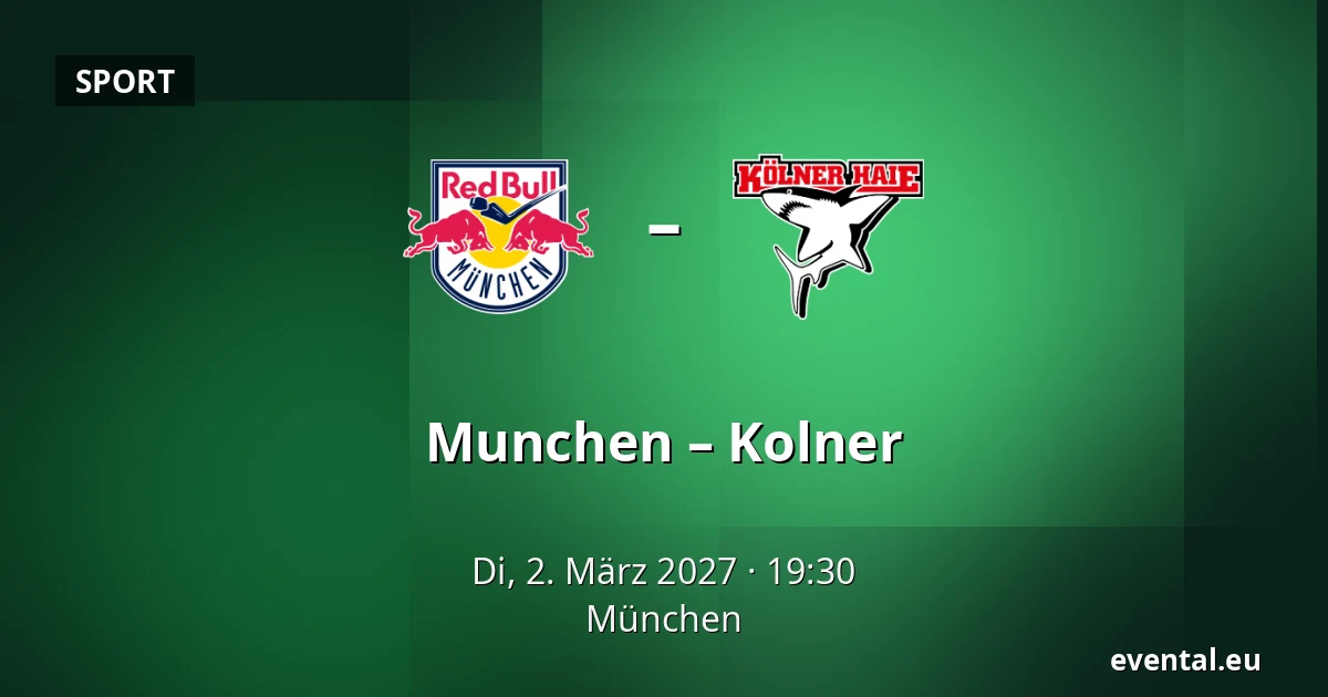 Munchen – Kolner — München