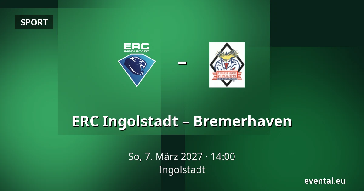 ERC Ingolstadt – Bremerhaven — Ingolstadt