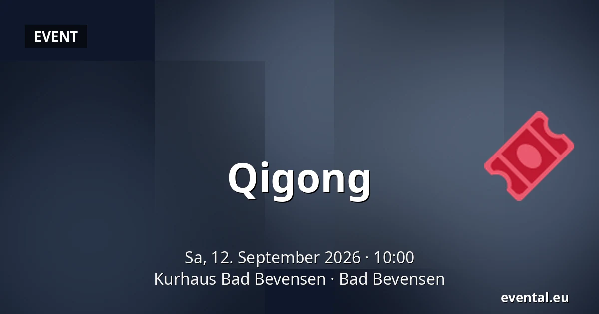 Qigong — Kurhaus Bad Bevensen, Bad Bevensen