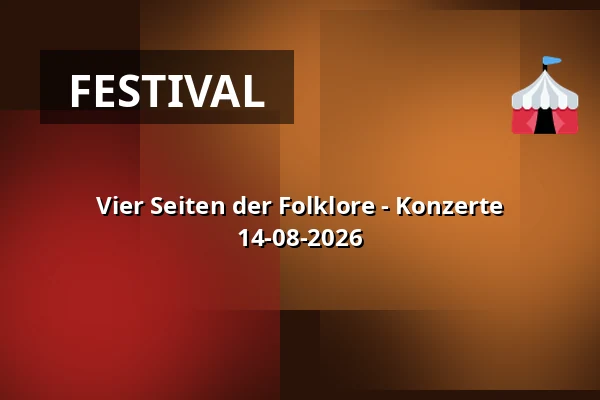 Vier Seiten der Folklore - Konzerte 14-08-2026 — Ethnographisches Museum in Thorn, Thorn