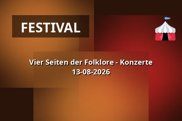 Vier Seiten der Folklore - Konzerte 13-08-2026 — Ethnographisches Museum in Thorn, Thorn