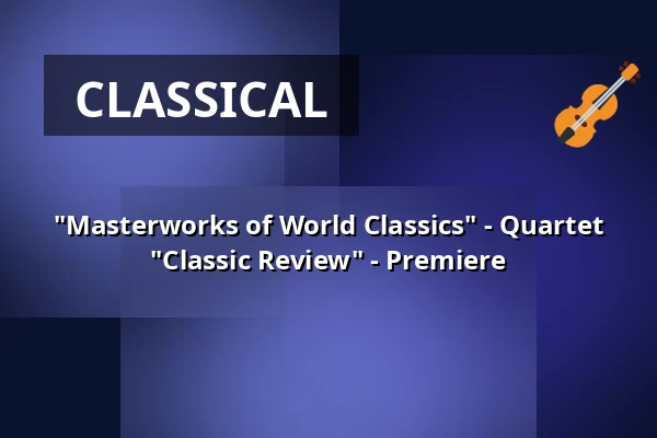 "Masterworks of World Classics" - Quartet "Classic Review" - Premiere — Villa Irmgard, Heringsdorf