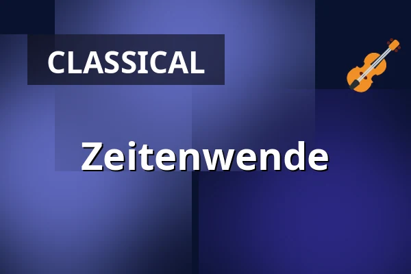 Zeitenwende — Anneliese Brost Musikforum Ruhr, Bochum