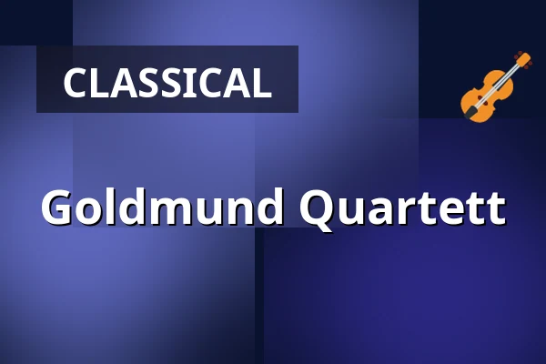 Goldmund Quartett — Bürgersaal Stadtbergen, Stadtbergen