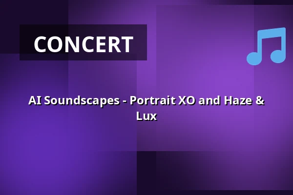 AI Soundscapes - Portrait XO and Haze & Lux — Lindenpark, Potsdam