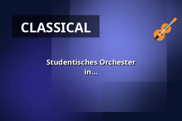 Studentisches Orchester Baden-Württemberg e.V. - Symphony No. 2 in C minor "Resurrection" — Stadthalle Biberach, Biberach an der Riß