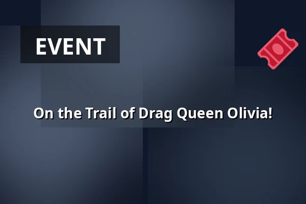 On the Trail of Drag Queen Olivia! — U-Bahn Station St. Pauli (U3), Hamburg